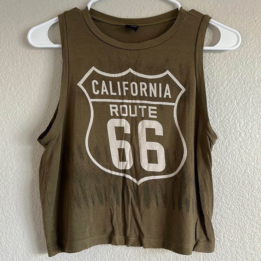 CA Route 66 Tank Top